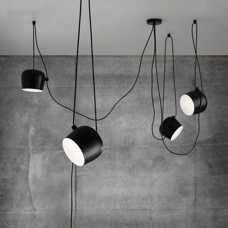 bdbqbl suspension led petit tambour pour restaurant et magasin