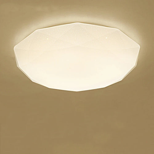 Nordischer LED-Deckenleuchte Diamant Sternenhimmel Acryl Modern - vue 4 sur 6