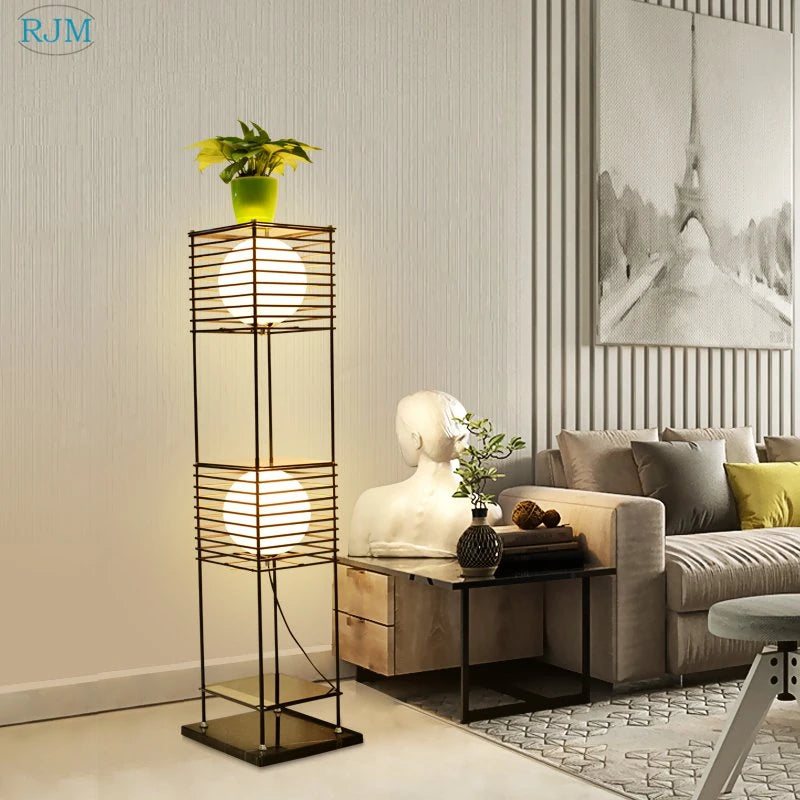 lampadaire moderne nordique simple et créatif - vue 4 sur 9