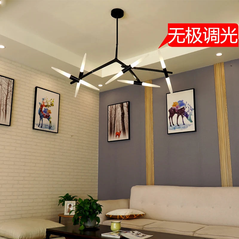 suspension nordique moderne pour décoration intérieure élégante - vue 4 sur 6
