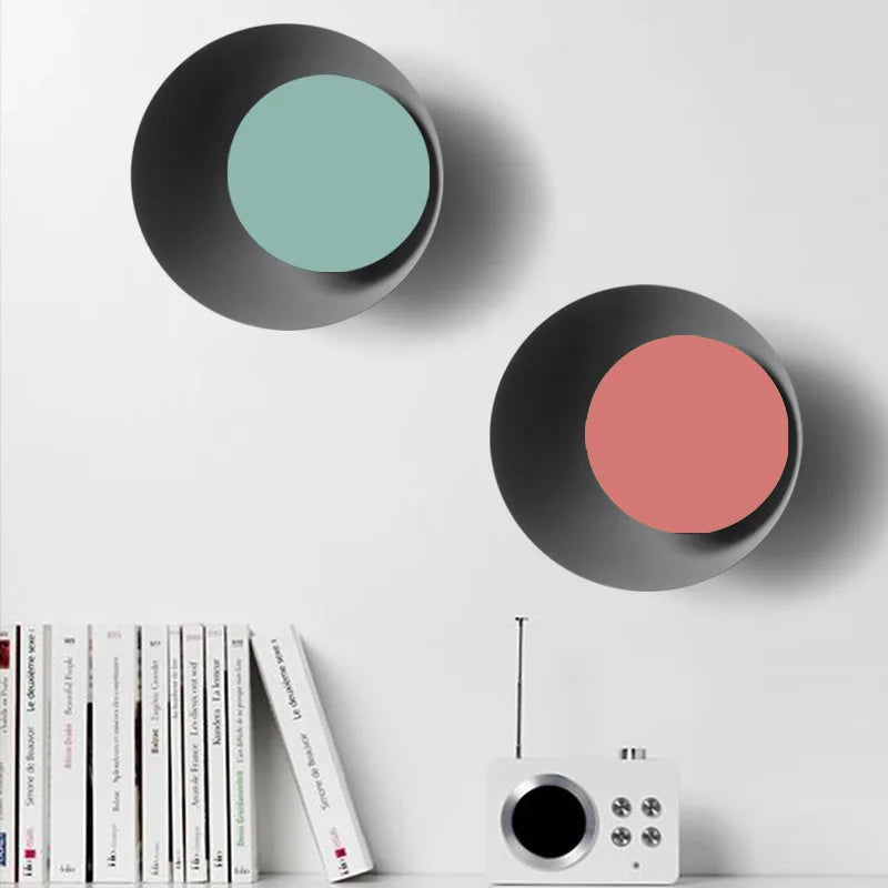 Moderne drehbare LED-Wandleuchte für den Innenbereich - vue 5 sur 16