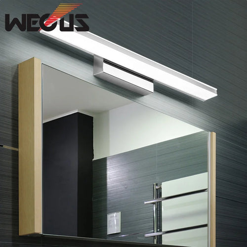 applique murale led pour toilette et maquillage moderne