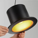Retro-Pendelleuchte aus Aluminium
