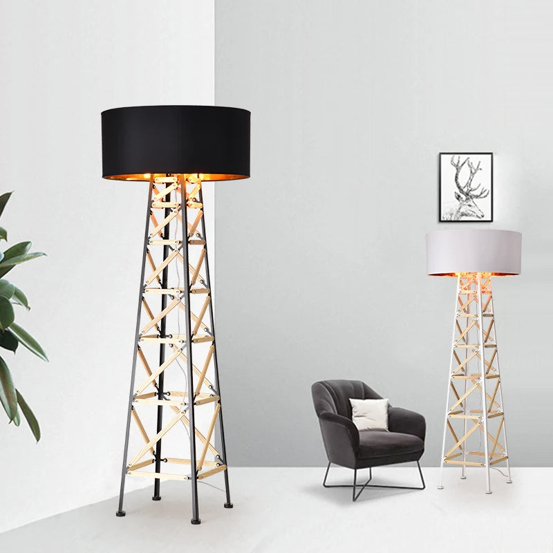 plafonnier design nordique moderne pour hôtel et bureau - vue 4 sur 7