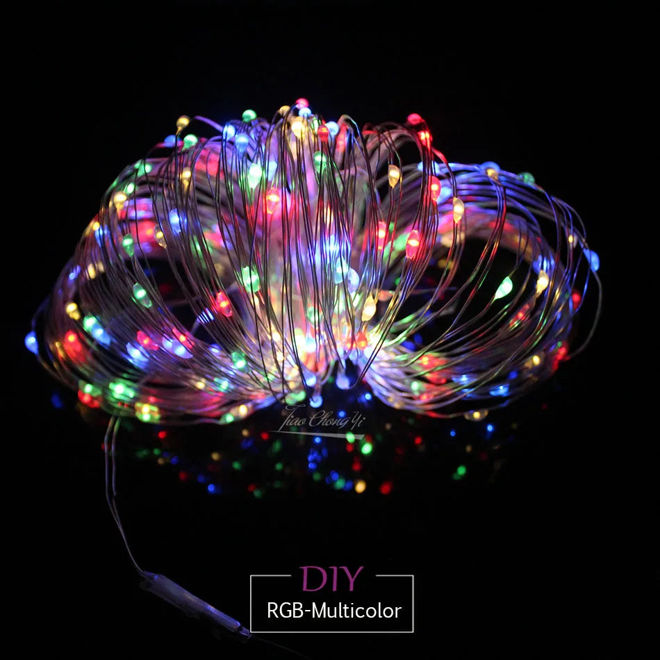 guirlande lumineuse led étanche pour décorations de fête et mariage - vue 6 sur 12