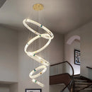 Moderne Kristall-Pendelleuchte für elegantes Interieur