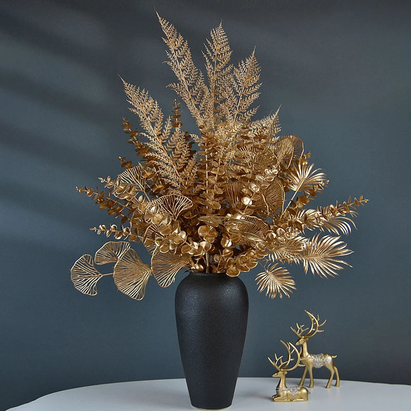 feuilles de palmier artificielles pour décoration de mariage et Noël - vue 2 sur 27
