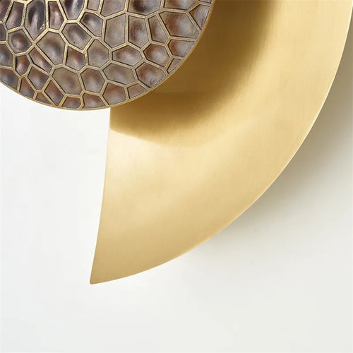 Wandleuchte Helix Crescent kreatives Design für ein einzigartiges Ambiente - vue 6 sur 7