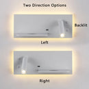 lampe de lecture led sandiy avec chargeur usb et sans fil