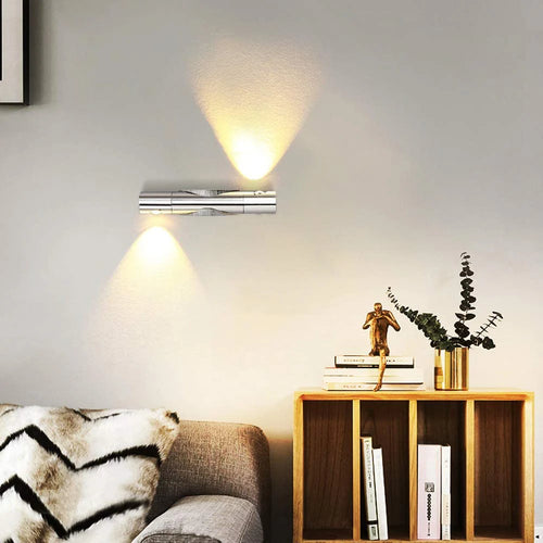 applique murale led moderne rotative et réglable décorative