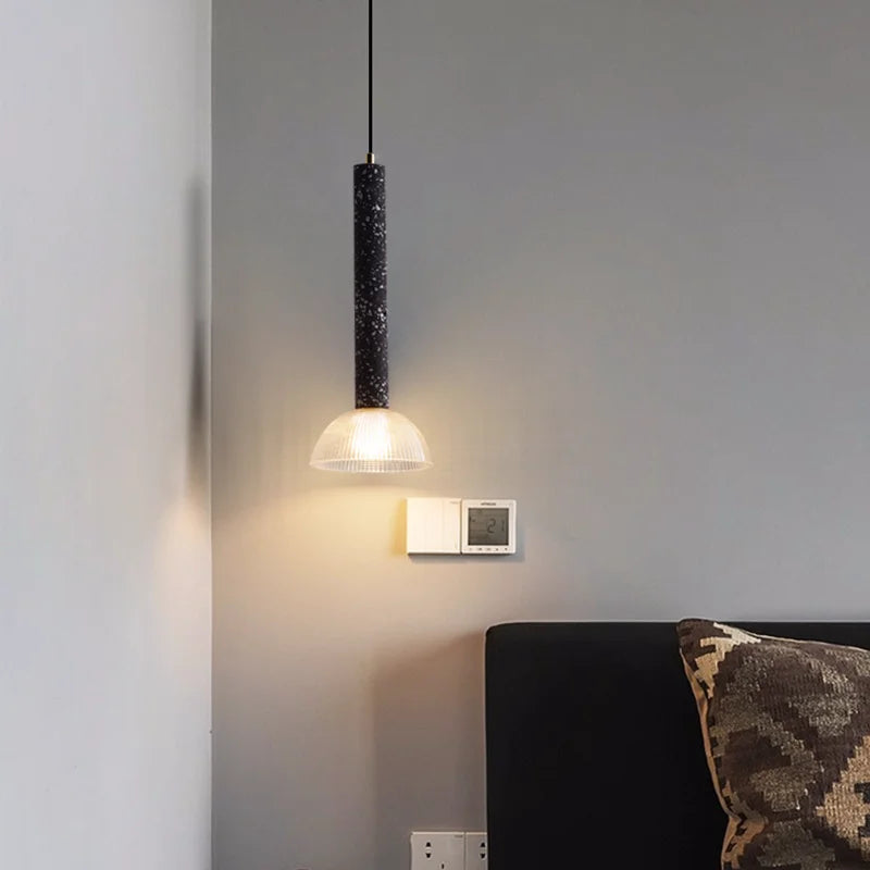 Pendelleuchte aus Terrazzo für moderne Küche und Bar - vue 3 sur 10
