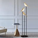 Nomi Lampadaire LED lampe oiseau postmoderne galvanoplastie doré jardin lecture chambre étude salon lampadaire de luxe