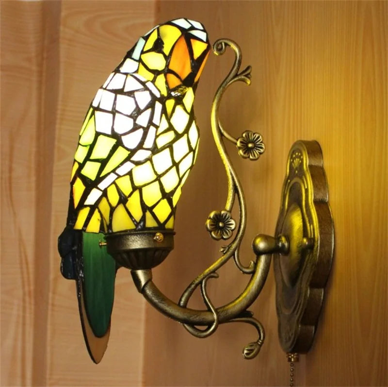 applique murale en verre coloré pour déco créative lumineuse - vue 9 sur 22