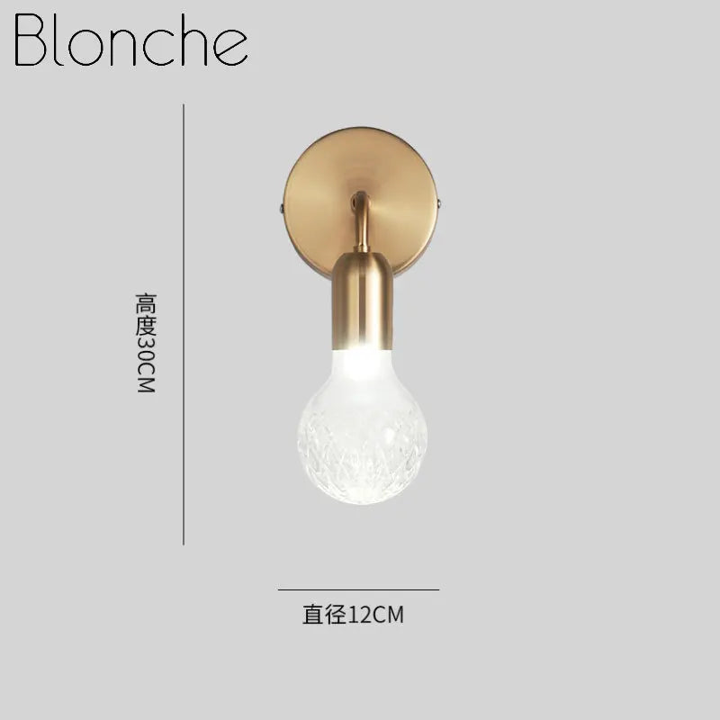 applique murale en laiton style rétro pour décoration moderne - vue 3 sur 10