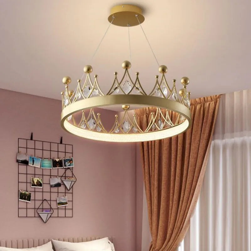 lustre moderne en cristal design nordique pour éclairage intérieur - vue 5 sur 10