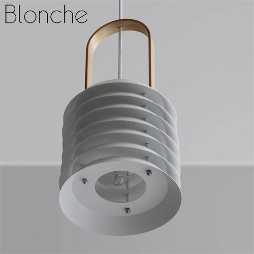 Moderne Laternen-Pendelleuchte für elegantes Interieur - vue 7 sur 9