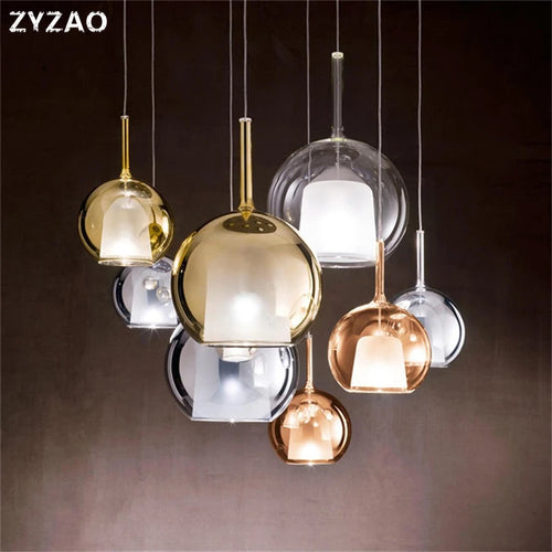 Moderne Pendelleuchte aus Glas im nordischen Design für elegantes Interieur - vue 6 sur 9