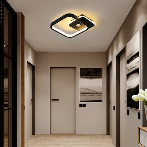 LED-Deckenleuchte mit Bewegungsmelder für den Innenbereich - vue 5 sur 12