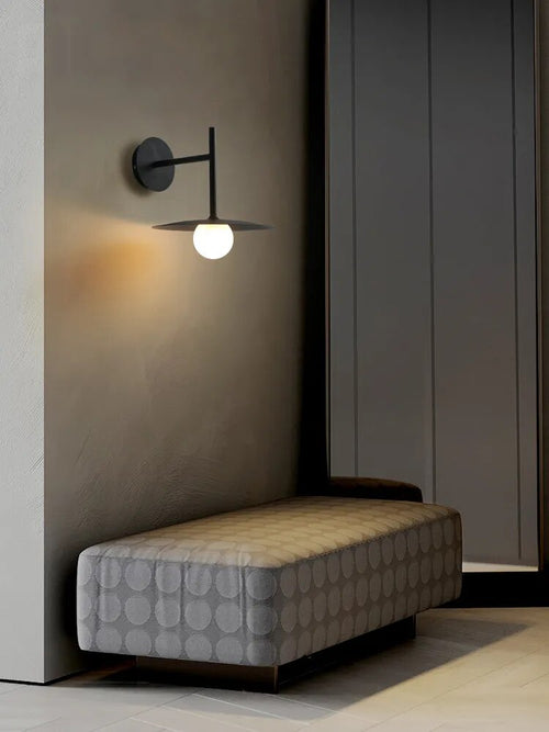 Applique murale minimaliste de chevet de chambre à coucher