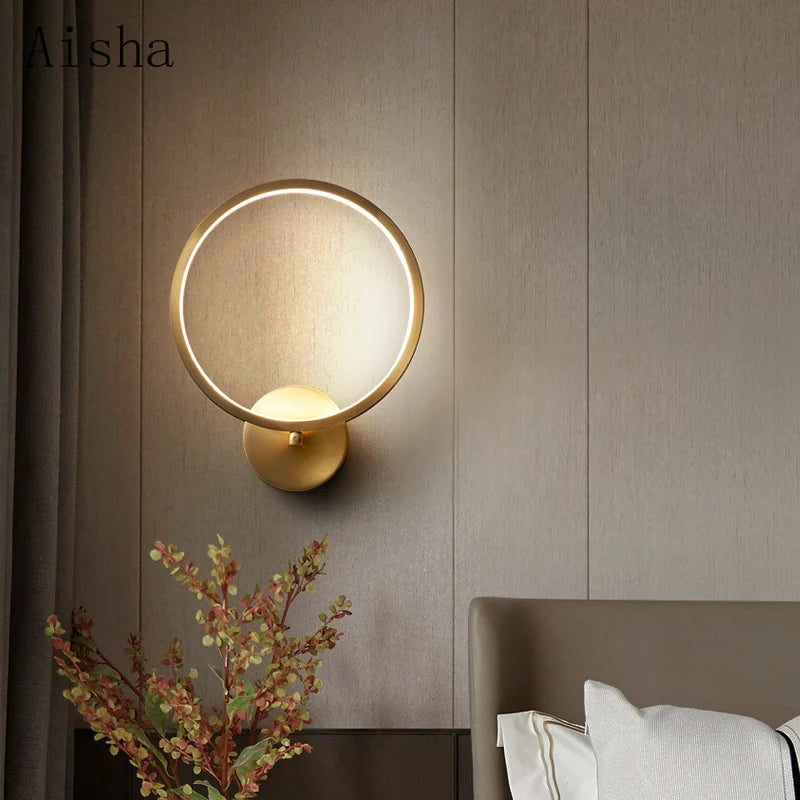 Moderne LED-Wandleuchte für stilvolle Innendekoration - vue 4 sur 8