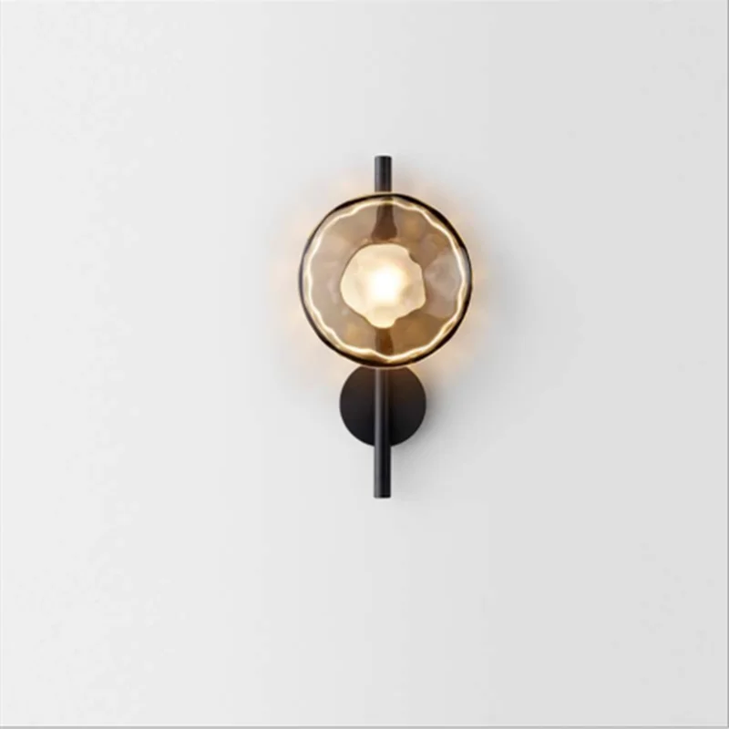 Design-Wandleuchte aus Glas für moderne elegante Dekoration - vue 2 sur 10