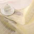 Rideau tulle carreaux style europeen pour salon chambre