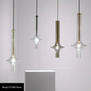 lampes suspendues post-modernes nordiques en verre de luxe