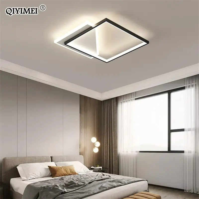 qiyimei lustre led moderne pour éclairage intérieur décoration maison - vue 4 sur 14