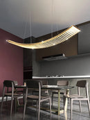 lustre minimaliste moderne en cristal de luxe pour restaurant
