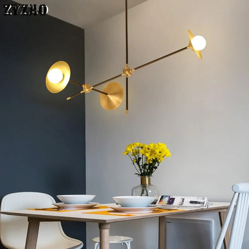 Postmoderne nordische Designer-Pendelleuchte für dekorative Innenbeleuchtung - vue 3 sur 10