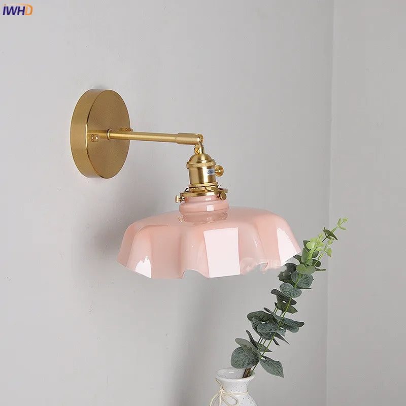 Applique murale led moderne nordique escambrayée 4 couleurs