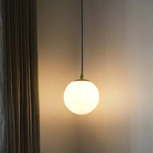 suspension de luxe nordique boule de verre décorative