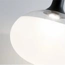 Italienische Design-Pendelleuchte aus Glas für modernes Interieur