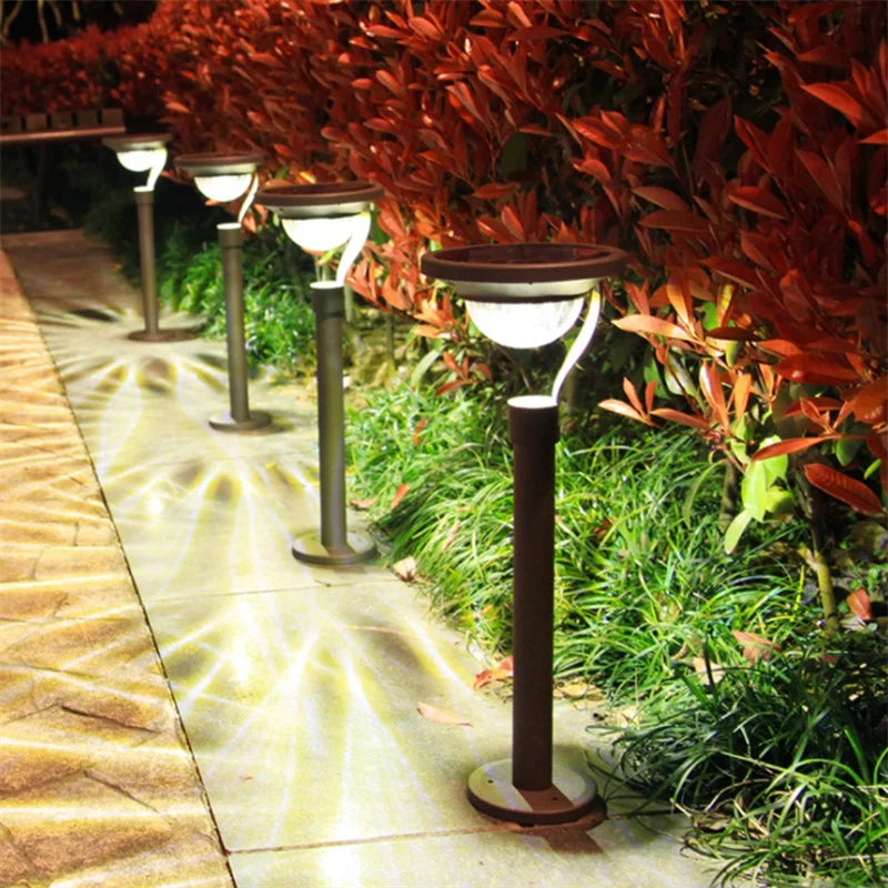 WPD 	 produit lumière de pelouse solaire extérieure étanche maison jardin Villa jardin lumière paysage à LED