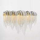 lustre moderne léger créatif pour espaces contemporains
