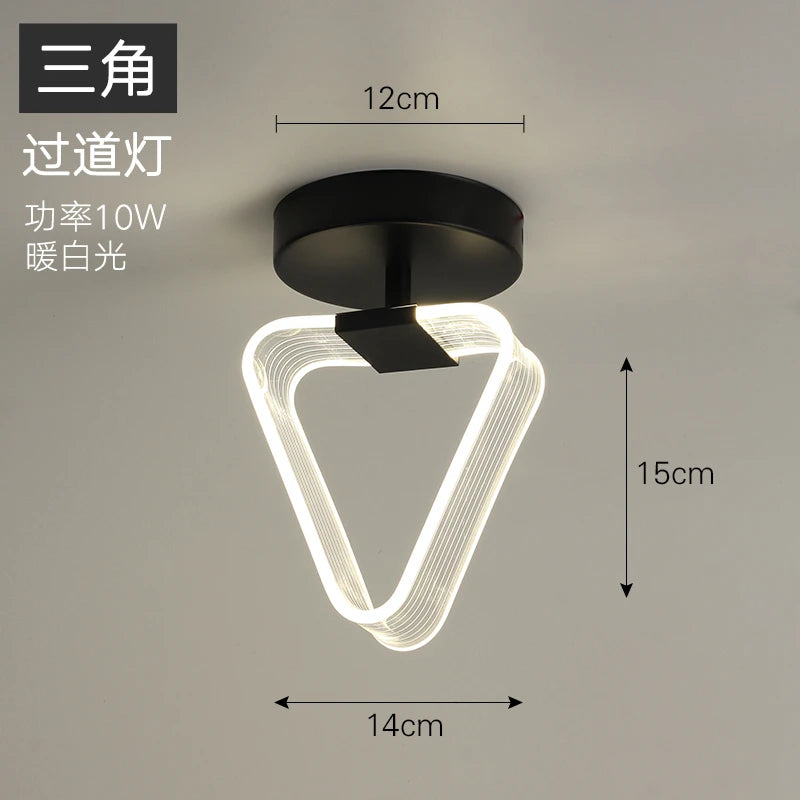 plafonnier créatif au design post-moderne pour éclairage décoratif - vue 11 sur 14