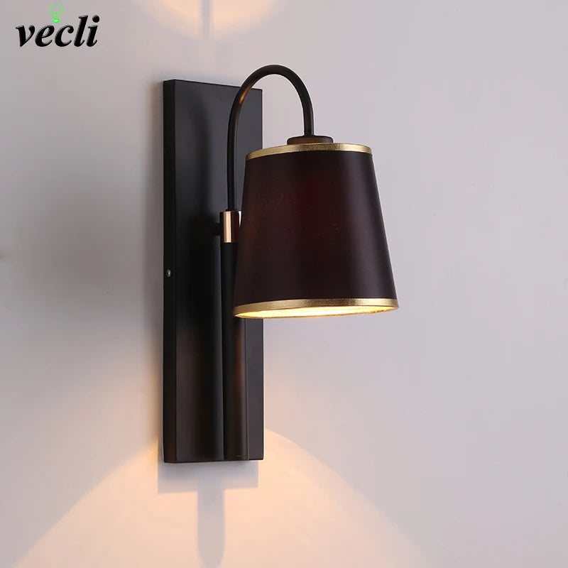 applique murale led moderne simple lecture nordique - vue 3 sur 8