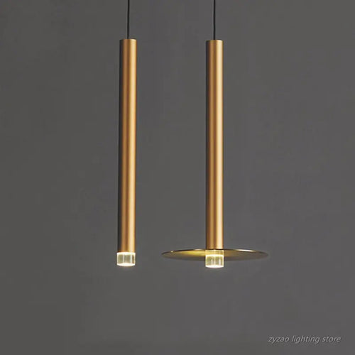 Minimalistische Luxus-Pendelleuchte für moderne Inneneinrichtung - vue 4 sur 10
