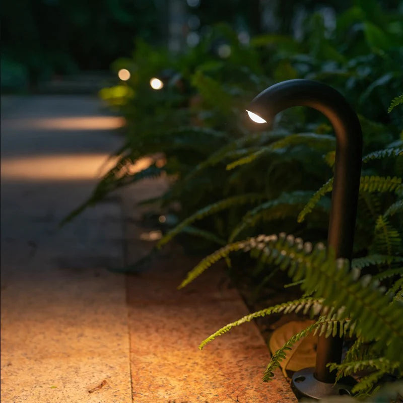 poteau de jardin extérieur lumineux étanche pour paysage décoratif - vue 10 sur 10