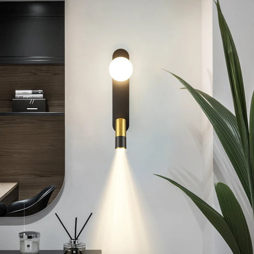applique murale led moderne pour éclairage intérieur bois - vue 5 sur 11