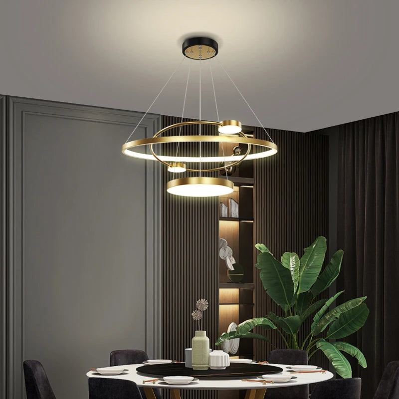 lustre moderne en cristal éclairage créatif et luxueux - vue 5 sur 6
