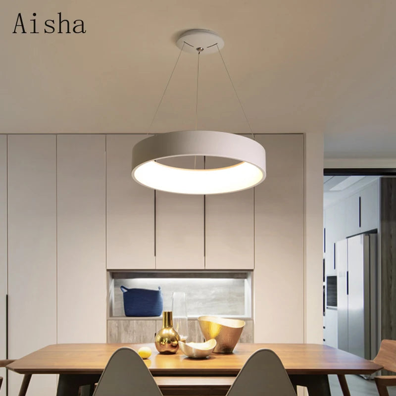 suspension LED design pour un éclairage d'ambiance élégant - vue 3 sur 8