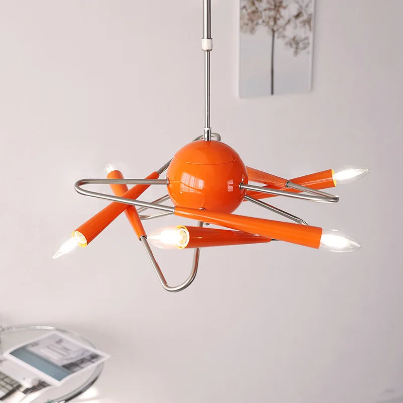 lustre post-moderne espace âge pour éclairage intérieur décoratif - vue 4 sur 7