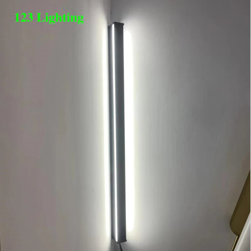 applique murale led moderne en aluminium pour intérieur lumineux et pratique - vue 4 sur 5