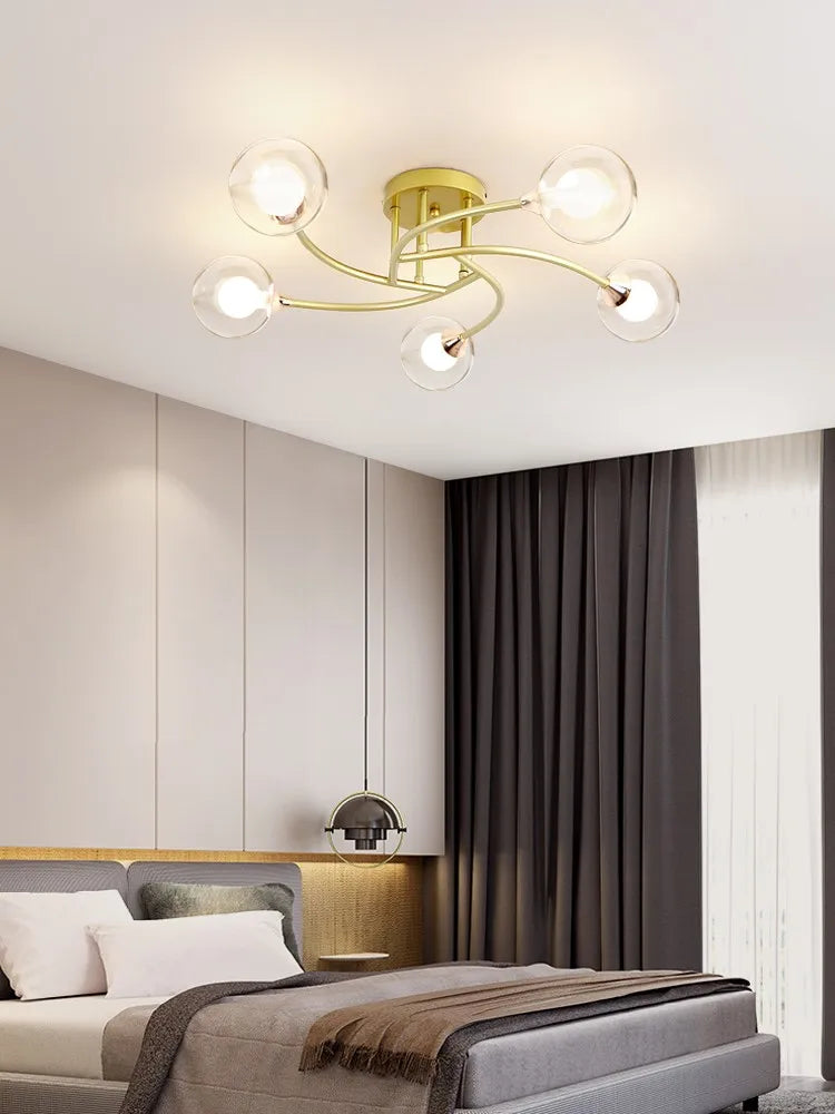 Moderne und schlichte Deckenleuchten im nordischen Stil – Kreatives Design - vue 3 sur 17