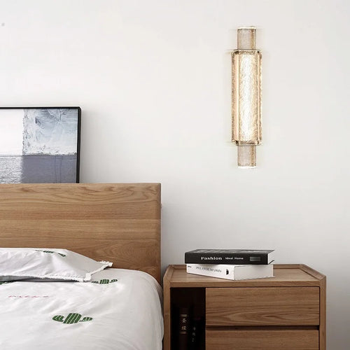 Moderne LED-Wandleuchte aus klarem Kristall für den Innenbereich - vue 3 sur 8