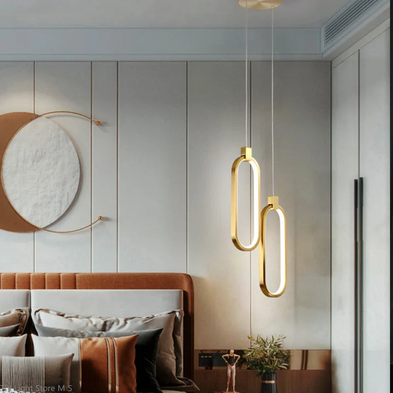 suspension LED design nordique moderne pour intérieur - vue 4 sur 10