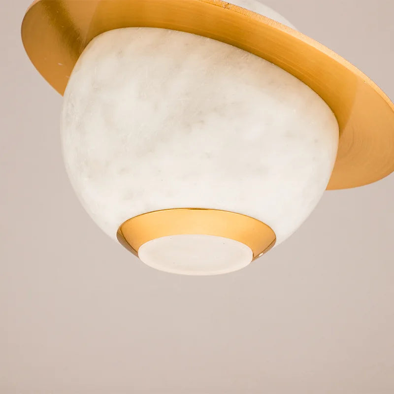 lampe de nuit lune scandinave décoration nordique à led - vue 10 sur 9