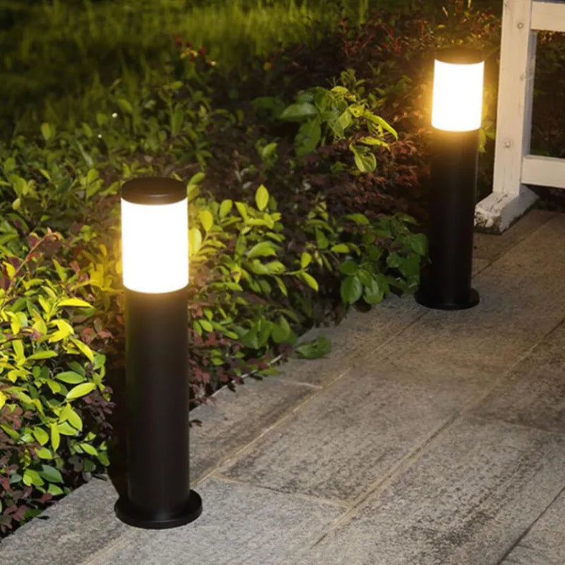 Pilier lumineux led imperméable en acier inoxydable - vue 3 sur 10