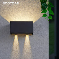 Applique extérieure IP54 étanche Simple aluminium monté en Surface originalité cuboïde réglable décoration éclairage mural